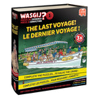 WASGIJ ORIGINAL DESTINY ET MYSTERY NO1 CASSE-TÊTE 3 EN 1 (2X 500 PIÈCES + 1000 PIÈCES + 2X LIVRETS D'INDICES) - PIÈCES À CONVICTION LE DERNIER VOYAGE  #70-02300