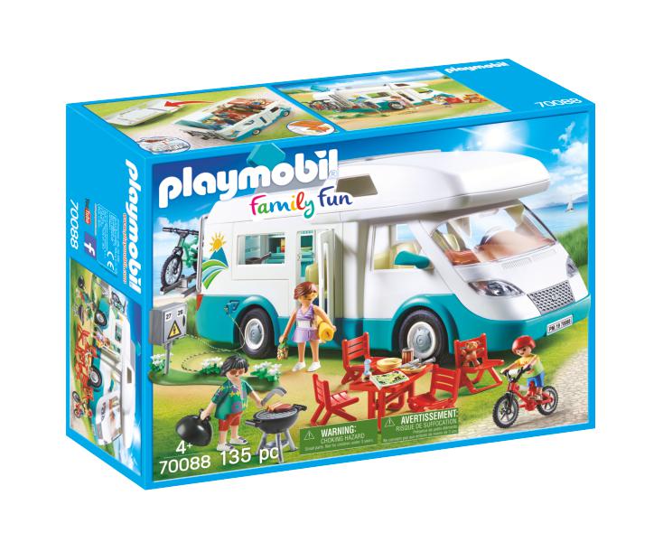 PLAYMOBIL FAMILY FUN - FAMILLE ET CAMPING-CAR #70088