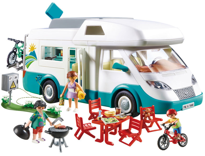 PLAYMOBIL FAMILY FUN - FAMILLE ET CAMPING-CAR #70088