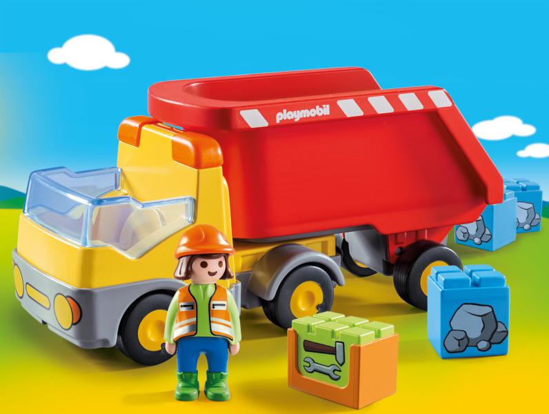 PLAYMOBIL JUNIOR - DUMP TRUCK #71685
