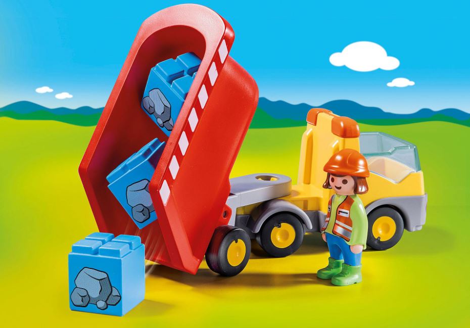 PLAYMOBIL JUNIOR - DUMP TRUCK #71685