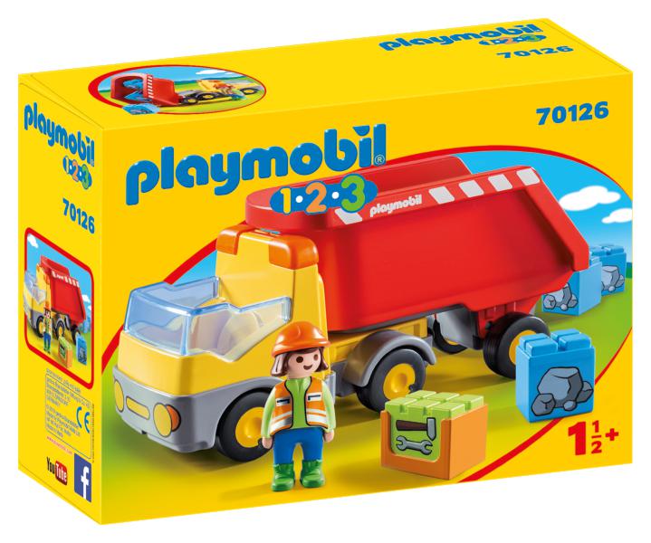 PLAYMOBIL JUNIOR - DUMP TRUCK #71685