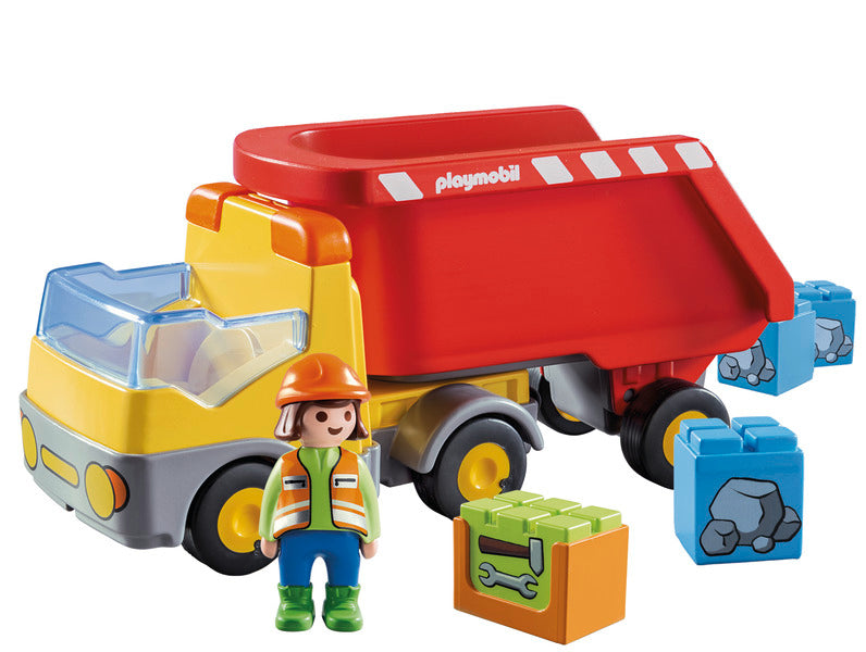 PLAYMOBIL JUNIOR - DUMP TRUCK #71685