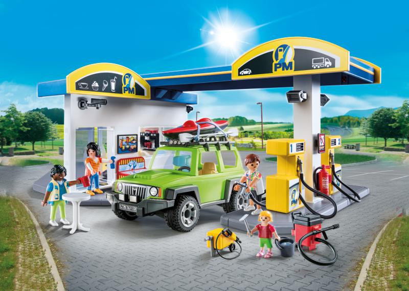 PLAYMOBIL CITY LIFE - STATION SERVICE #70201