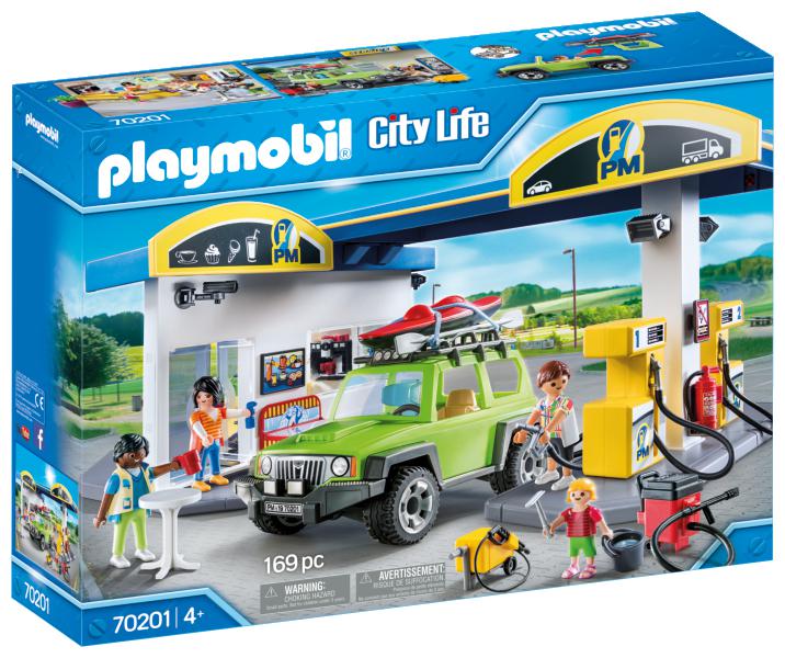 PLAYMOBIL CITY LIFE - STATION SERVICE #70201