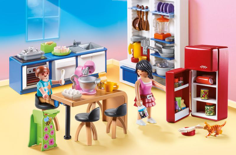 PLAYMOBIL DOLLHOUSE - CUISINE FAMILIALE #70206
