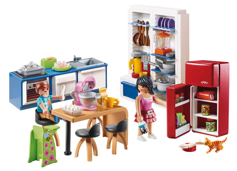 PLAYMOBIL DOLLHOUSE - CUISINE FAMILIALE #70206