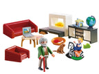 PLAYMOBIL DOLLHOUSE - LIVING ROOM WITH FIREPLACE #70207