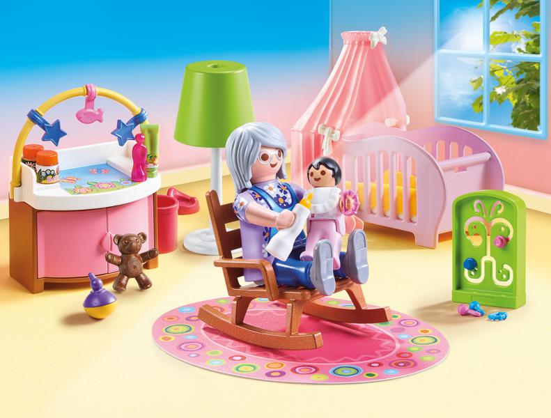 PLAYMOBIL DOLLHOUSE - BABY ROOM #70210