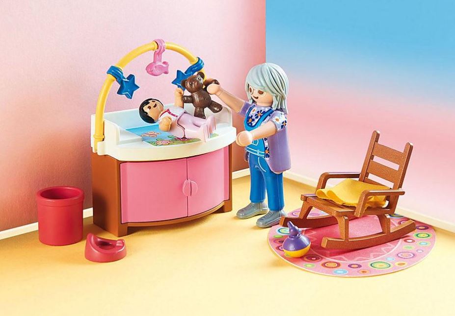 PLAYMOBIL DOLLHOUSE - BABY ROOM #70210