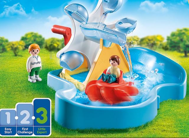 PLAYMOBIL 1-2-3 - CARROUSEL AQUATIQUE #70268