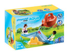 PLAYMOBIL 1-2-3 - WATER SEESAW WITH WATERING CAN #70269