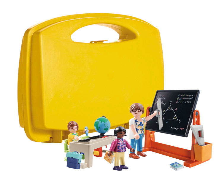 PLAYMOBIL CITY LIFE - VALISETTE ÉCOLE #70314