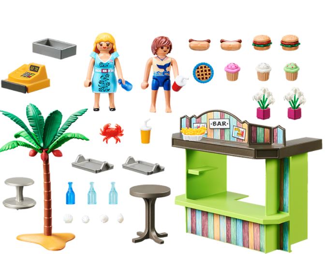 PLAYMOBIL - SNACK DE PLAGE #70437