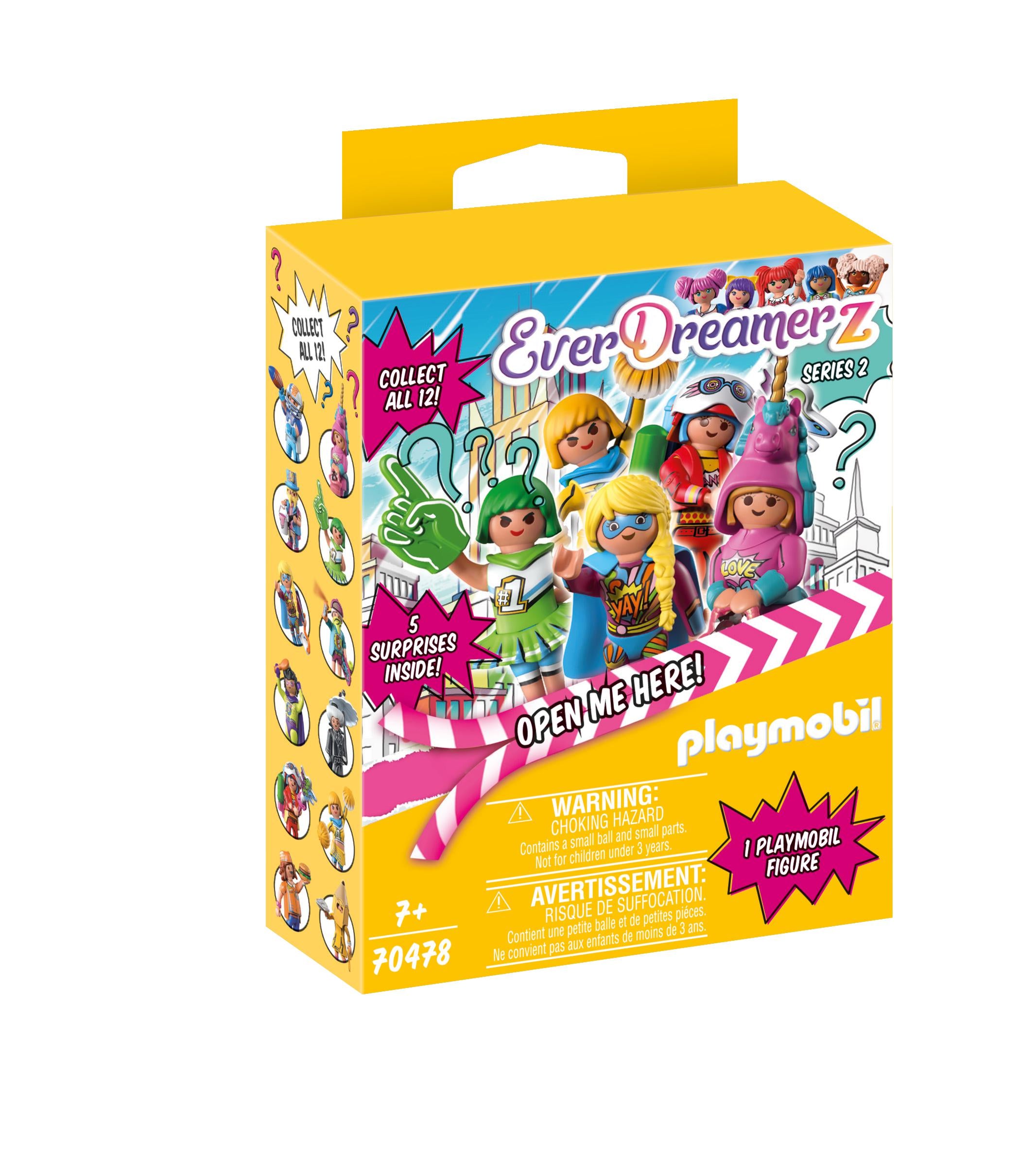 PLAYMOBIL - "COMIC BOOK" SURPRISE BOXES #70478