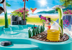 PLAYMOBIL FAMILY FUN - PETITE PISCINE AVEC JET D'EAU #70610