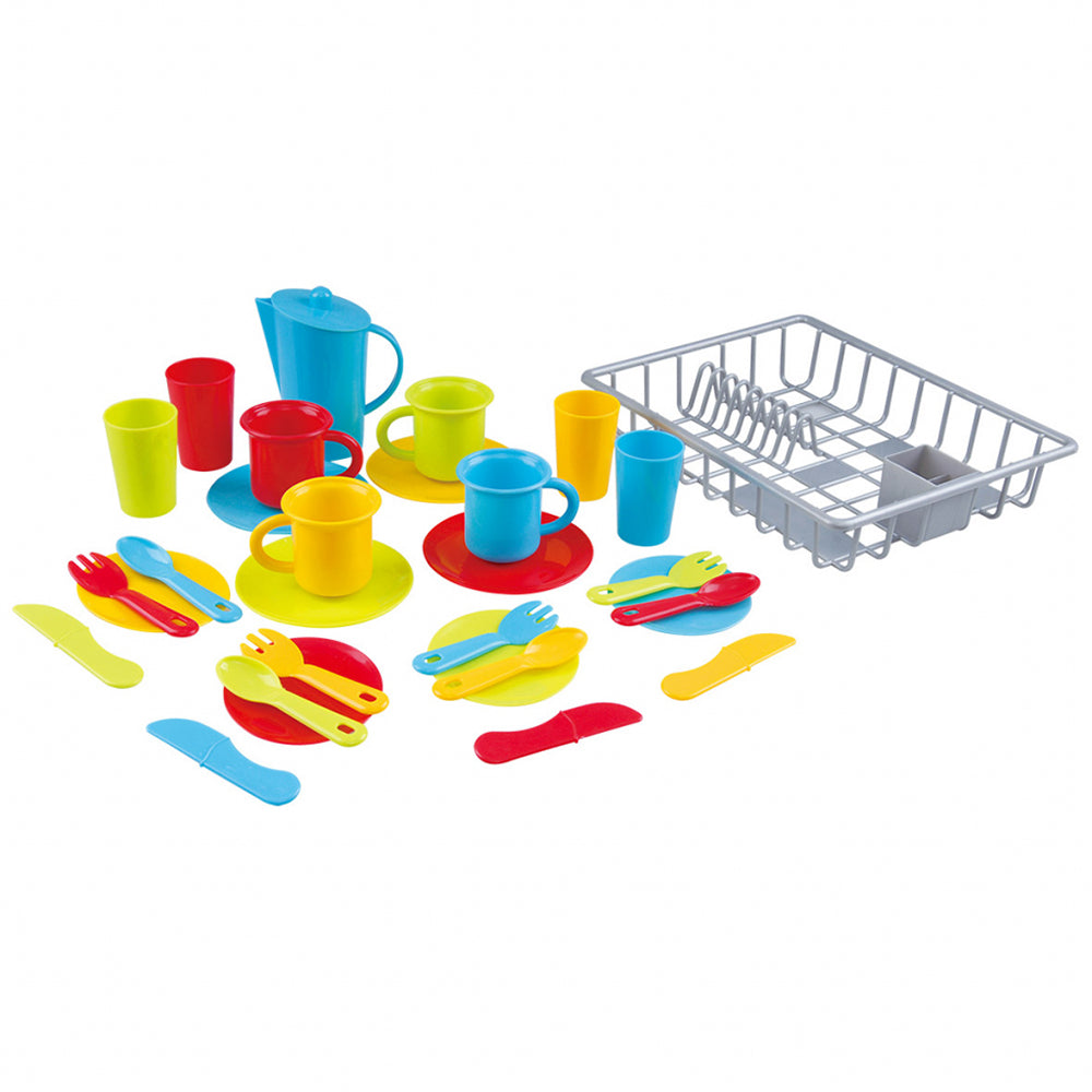 PLAYGO - DISH DRAINER AND DISHES 30 PIECES