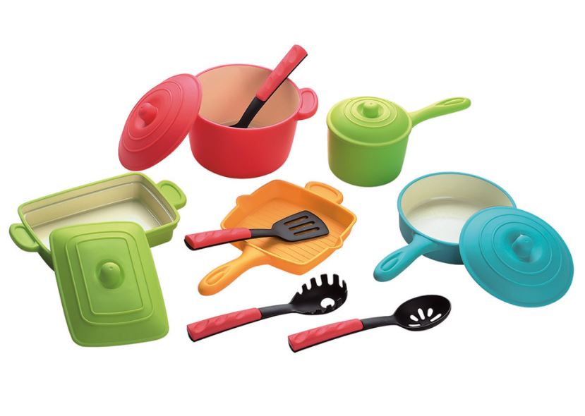 PLAYGO - MODERN 13-PIECE COOKWARE SET