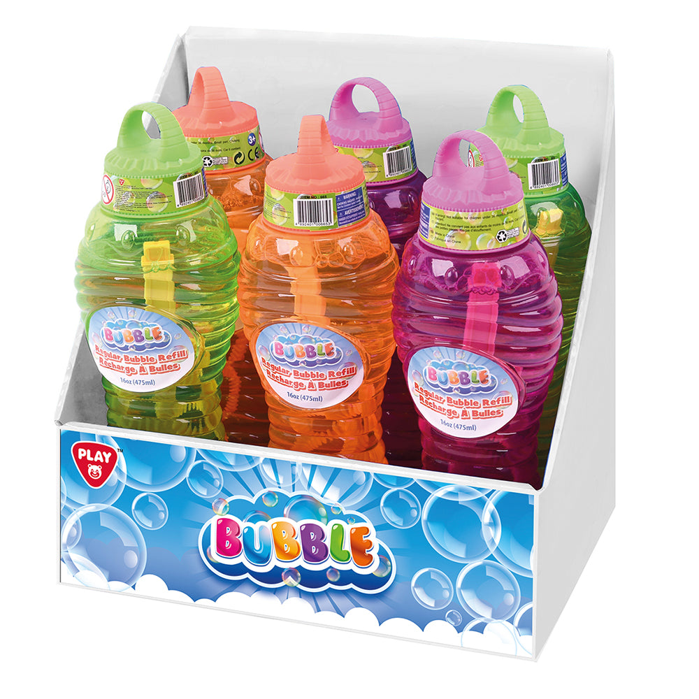 PLAYGO - BUBBLE REFILL 16 OZ ASSORTED