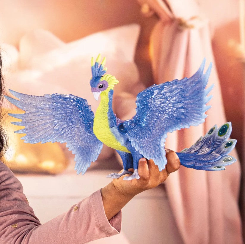 SCHLEICH - MAGICAL PEACOCK #70794 *CHICOUTIMI EXCLUSIVE*