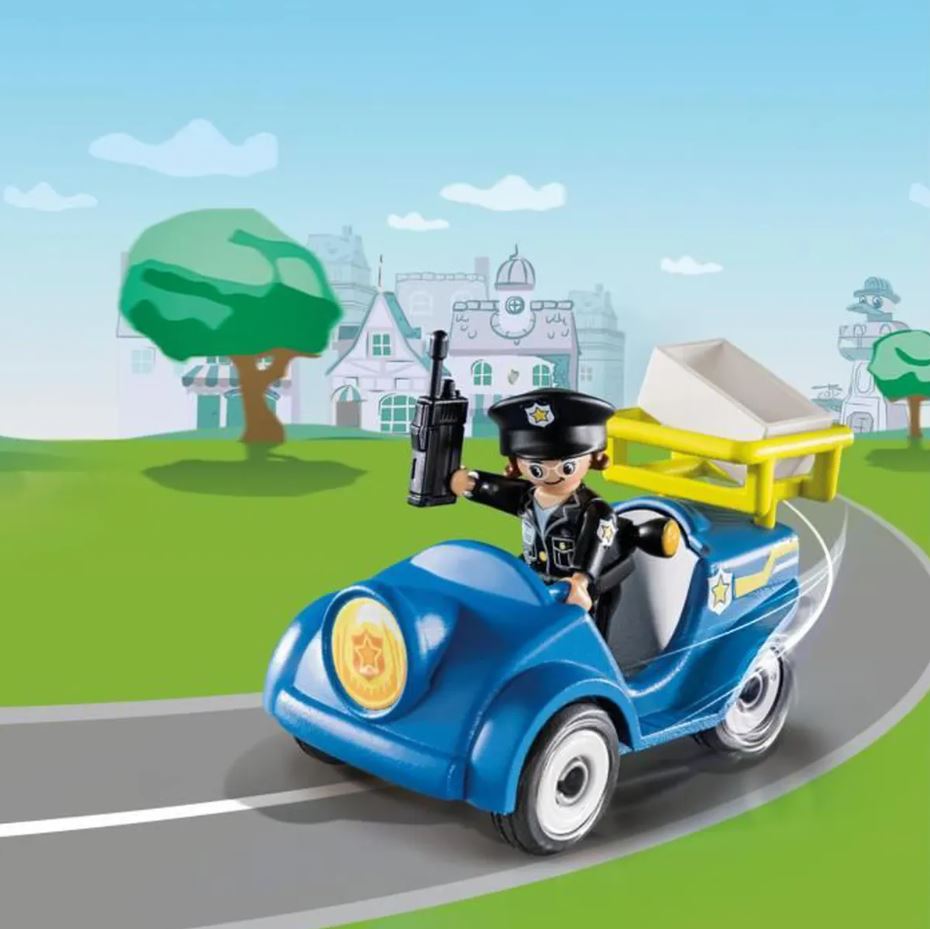 PLAYMOBIL DUCK ON CALL - D.O.C POLICE BUGGY #70829