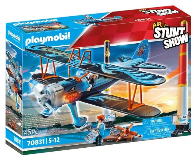 PLAYMOBIL AIR STUNTSHOW - BIPLAN PHÉNIX #70831