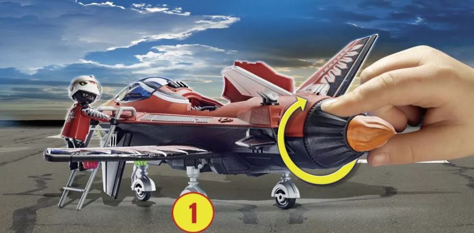 PLAYMOBIL AIR STUNTSHOW - EAGLE JET #70832