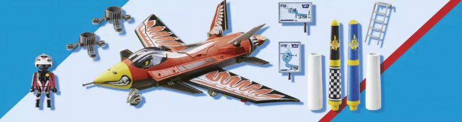 PLAYMOBIL AIR STUNTSHOW - EAGLE JET #70832