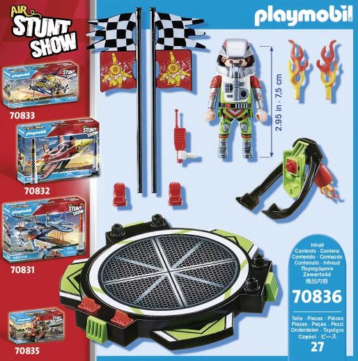 PLAYMOBIL AIR STUNTSHOW - JET PACK PILOT #70836