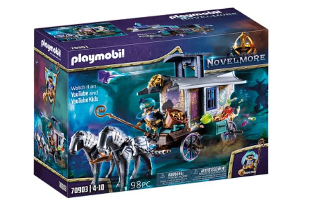 PLAYMOBIL NOVELMORE - VIOLET VALE - MERCHANT WITH CART #70903