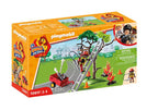 PLAYMOBIL DUCK ON CALL - POMPIER ET CHAT #70917