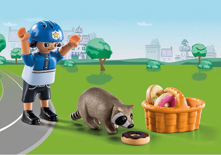 PLAYMOBIL DUCK ON CALL - POLICIÈRE ET ANIMAUX #70918