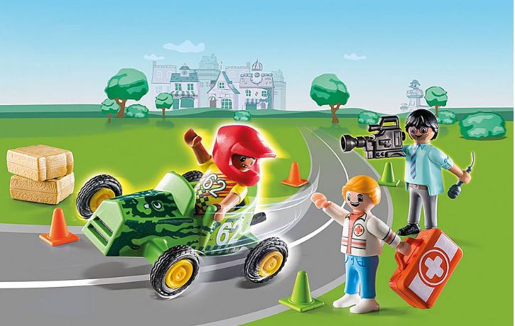 PLAYMOBIL DUCK ON CALL - SECOURISTE ET PILOTE #70919