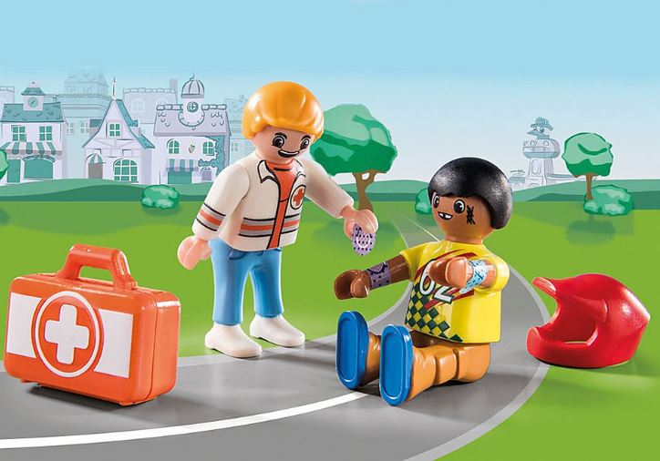 PLAYMOBIL DUCK ON CALL - SECOURISTE ET PILOTE #70919