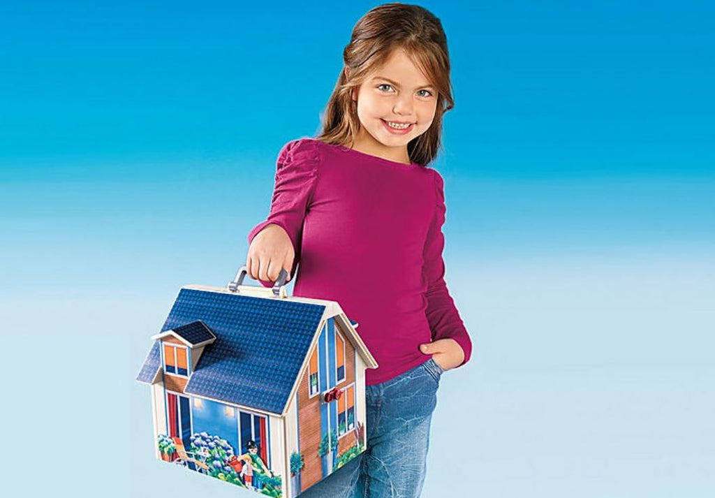 PLAYMOBIL DOLLHOUSE - MAISON TRANSPORTABLE #70985