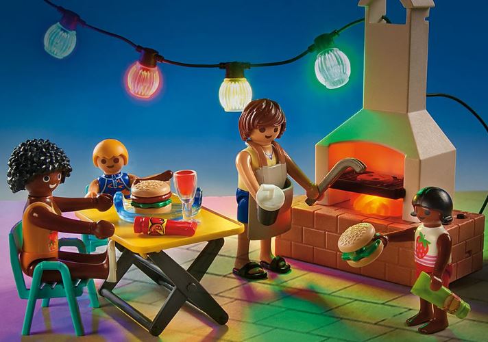 PLAYMOBIL CITY LIFE - RELAXATION AREA WITH POOL #70987