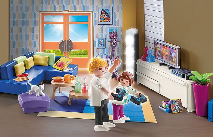 PLAYMOBIL CITY LIFE - SALON AMÉNAGÉ #70989