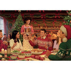 FALCON JIGSAW PUZZLE 500 PIECES - SANTA BY THE CHRISTMAS TREE (CHRISTMAS)