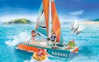PLAYMOBIL FAMILY FUN - CATAMARAN PROMO-PACK #71043