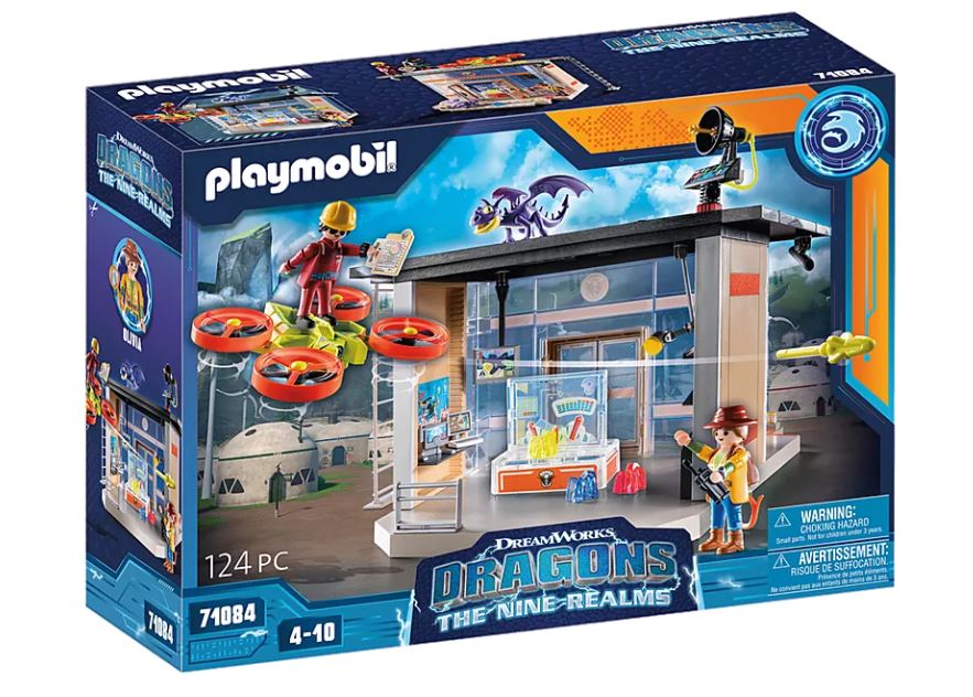 PLAYMOBIL DRAGONS DREAMWORKS - LES NEUF ROYAUMES - ICARIS LAB (THE NINE REALMS) #71084