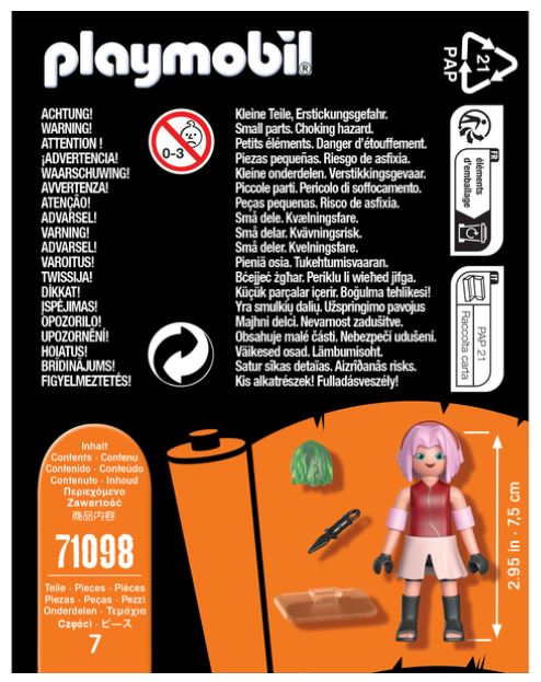 PLAYMOBIL NARUTO - SAKURA FIGURE #71098