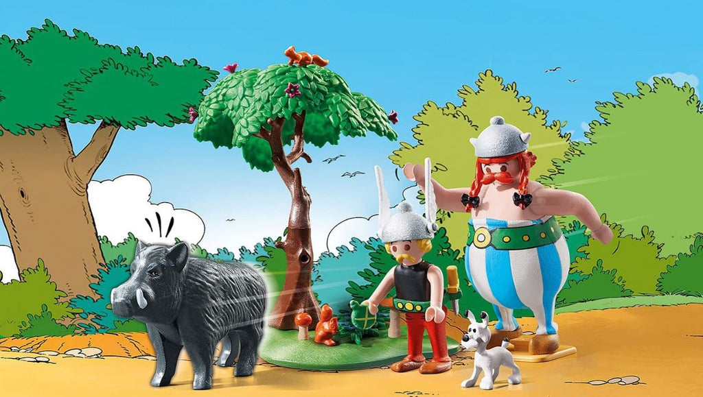 PLAYMOBIL ASTÉRIX - CHASSE AU SANGLIER #71160