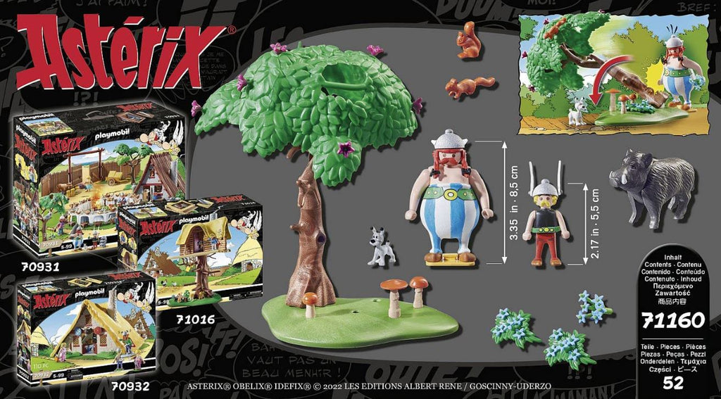 PLAYMOBIL ASTÉRIX - CHASSE AU SANGLIER #71160