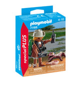 *** PLAYMOBIL SPECIAL PLUS - EXPLORATEUR ET ALLIGATOR #71168