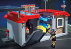PLAYMOBIL CITY ACTION - PROMO-PACK CASERNE DE POMPIERS TRANSPORTABLE #71193