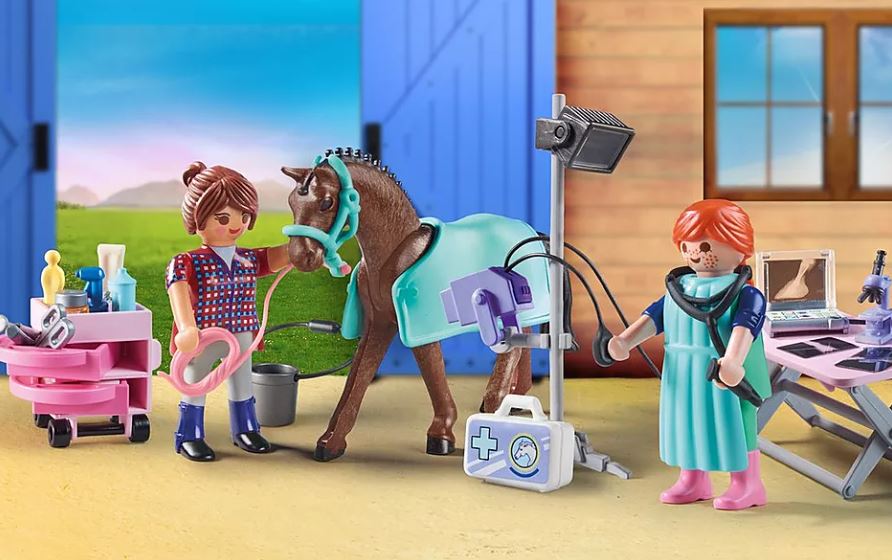 PLAYMOBIL COURTRY - VÉTÉRINAIRE ÉQUIN #71241