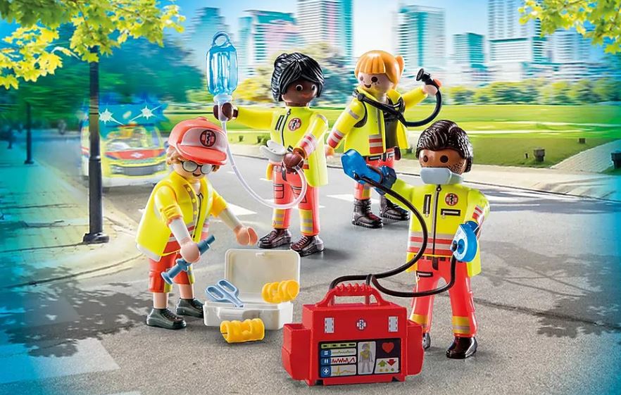 PLAYMOBIL CITY LIFE - ÈQUIPE DE SECOURISTES #71244