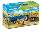 PLAYMOBIL COUNTRY - TRACTEUR AVEC REMORQUE #71249