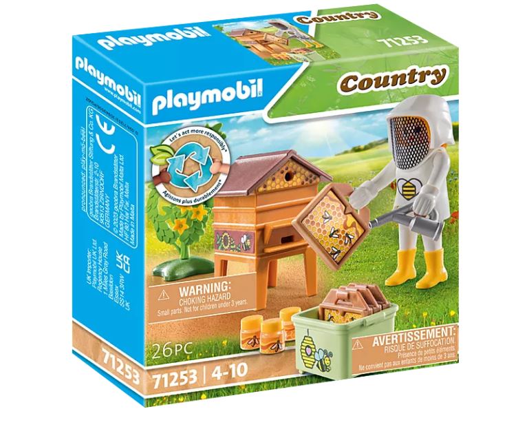 PLAYMOBIL COUNTRY - APICULTRICE AVEC RUCHE #71253