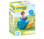 PLAYMOBIL JUNIOR - CHILD WITH ROCKING SNAIL RATTLE #71699